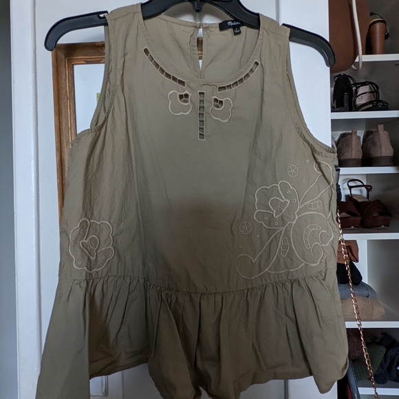 Madewell Small Peplum Blouse - Picture 4 of 4